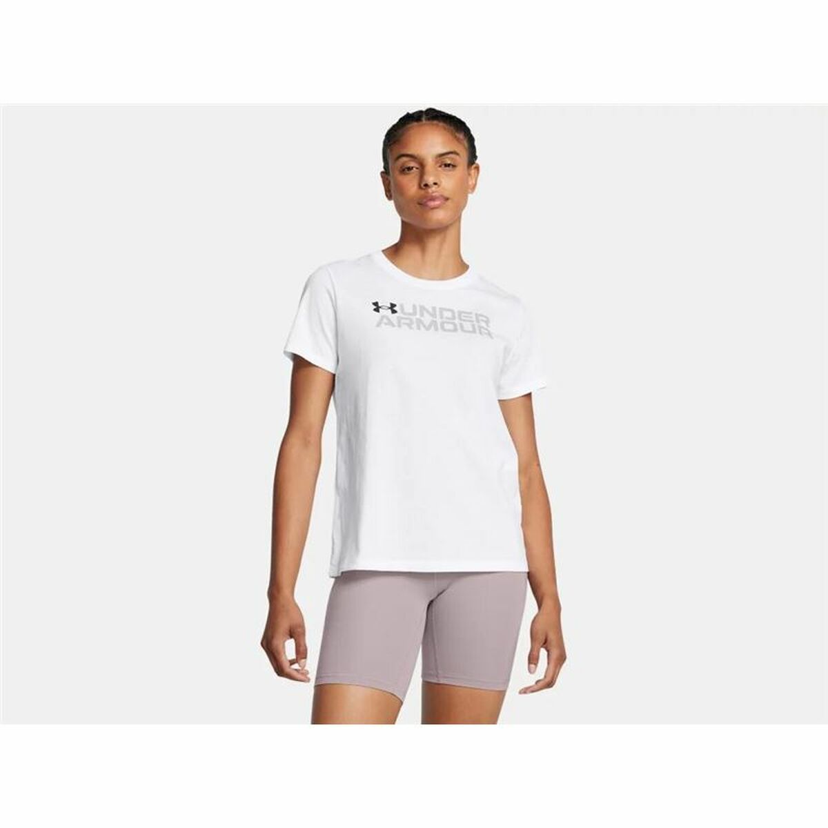 Damen Kurzarm-T-Shirt Under Armour Bl Pack SS Weiß